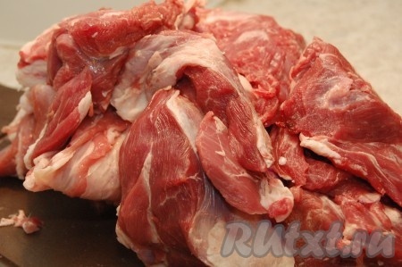 Приготовим мясо.