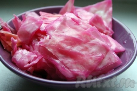 Маринованная капуста по-грузински со свеклой