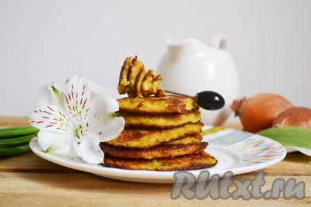 Рецепт луковых котлет 