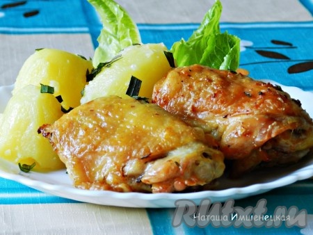 Курица кусочками в аэрогриле