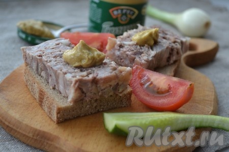 Зельц из свиной головы в домашних условиях