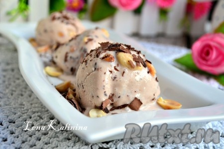 Мороженое из творога и сгущенки