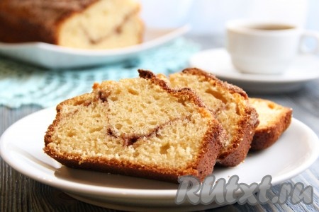 Кекс с корицей на кефире