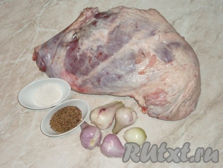 Ингредиенты для приготовления вкусного шашлыка из баранины
