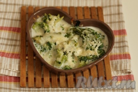 Брокколи с сыром