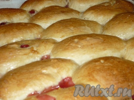 Выпекать до красивого румяного цвета 25-30 минут. Время выпечки зависит от Вашей духовки. 