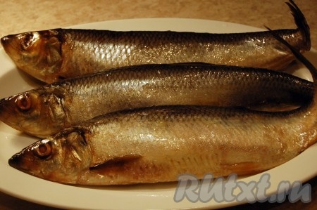 Возьмём 1 селедку.