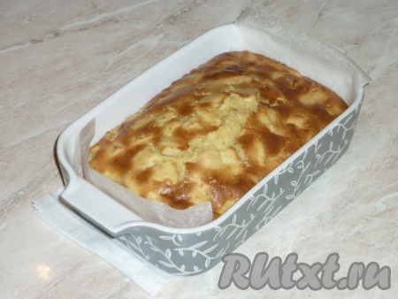 Выпекать до красивого, румяного цвета. 