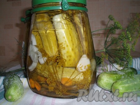 Огурцы, маринованные по-польски