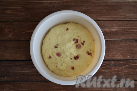 Вот готовое тесто. 