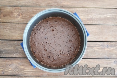 Бисквит готов. 