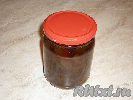 Перевернуть, укутать тёплым одеялом до полного остывания. 