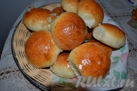 Пампушки (булочки) к борщу