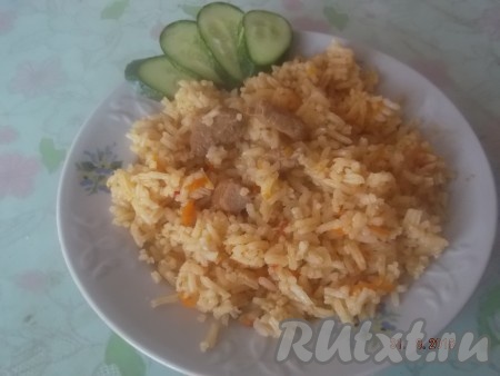 Плов в мультиварке