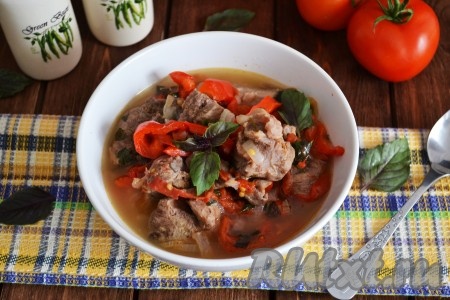 Рецепт хашламы из баранины 