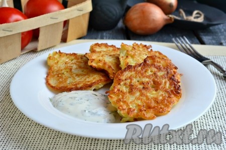 Капустные котлеты с манкой
