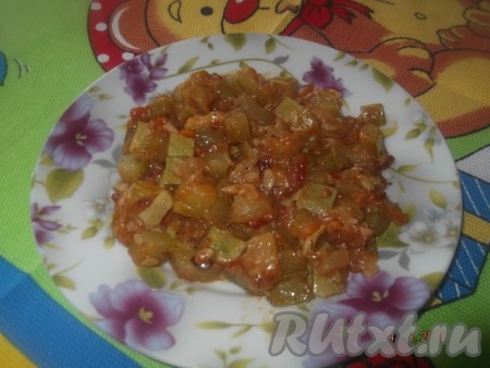 Кабачковая икра со вкусом грибов