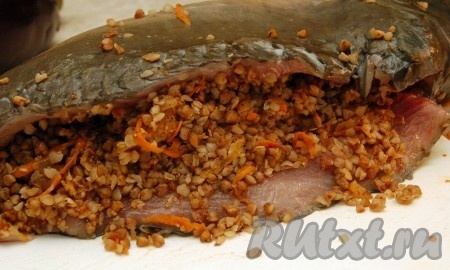 Набиваем начинку.