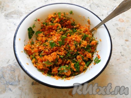 Тщательно все перемешать.