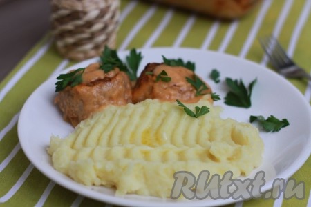 Тефтели с подливкой