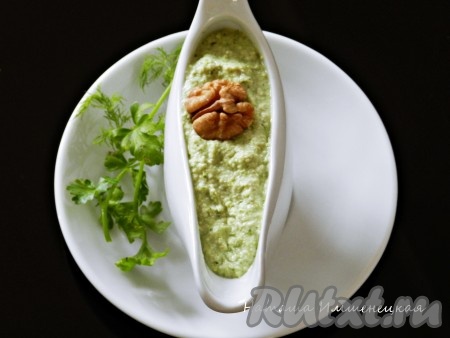 Соус из брокколи для спагетти