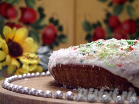 Банановый пирог