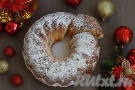 Королевский кекс с изюмом