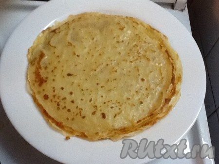 Вот такие блинчики получаются.