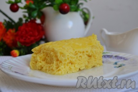 Оно безумно вкусное как в теплом, так и в холодном виде.