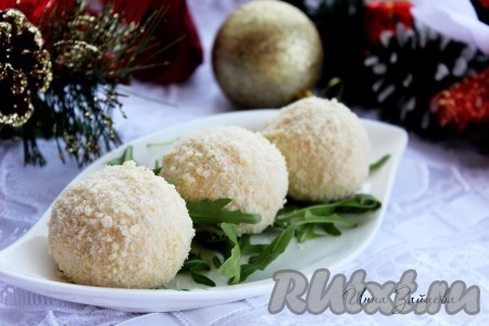 Закуска из крекеров с сыром