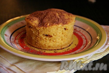 Пирог с тыквенным пюре