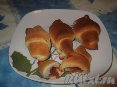 Рогалики с повидлом