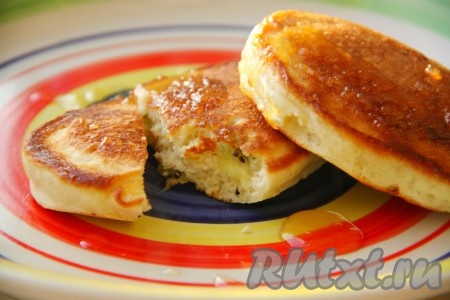 Оладьи с киви