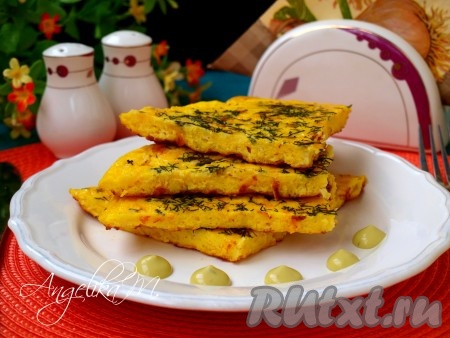 Омлет с хлебом