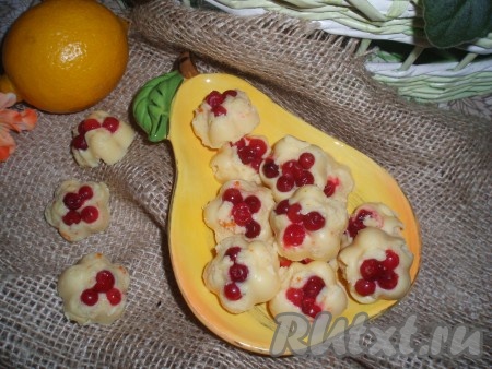 Изумительно вкусные домашние конфетки из белого шоколада готовы.
