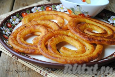 Картофельные спирали 