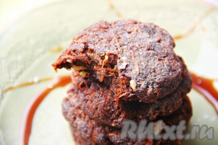 Постное печенье из ржаной муки