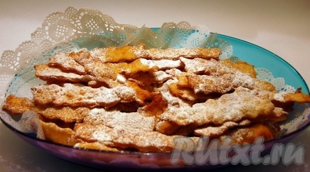 Как приготовить вкусный хворост в домашних условиях