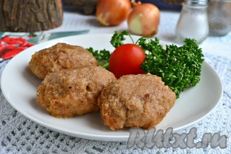 Рецепт котлет в микроволновке