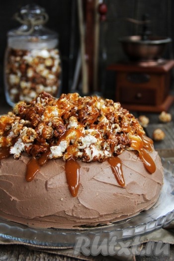 Торт с кремом из творожного сыра