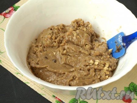 Тесто получится очень густым.
