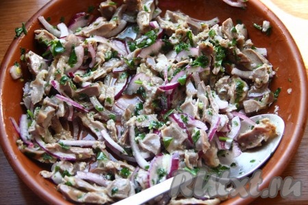 Все перемешать.