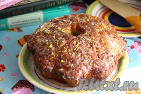 Творожный кекс с кокосовой стружкой