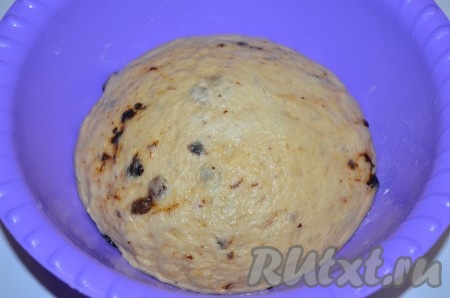 Дать подойти тесту в тёплом месте в течение 1,5-2 часов. Не ждите сильного подъема теста.
