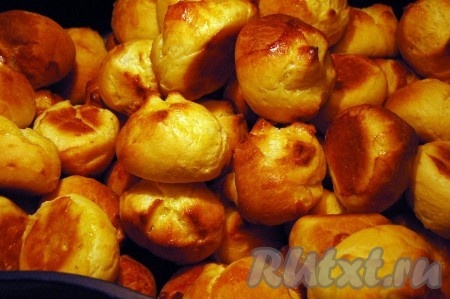 Вынуть из духовки.
