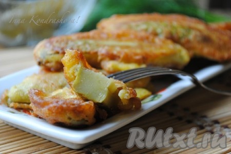 Рецепт жареных соленых огурцов