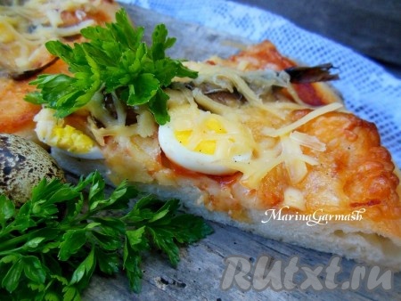 Тоненькое тесто со слегка хрустящим краем и аппетитная начинка никого не оставят равнодушным. Рекомендую!