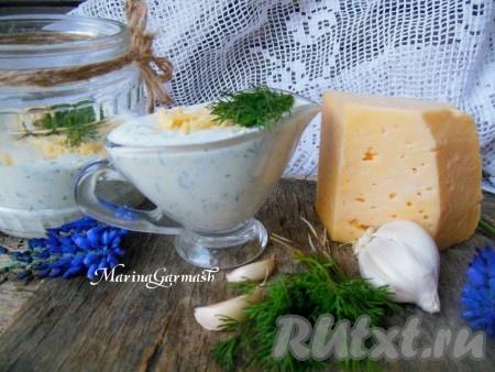 Рецепт сырно-сметанного соуса