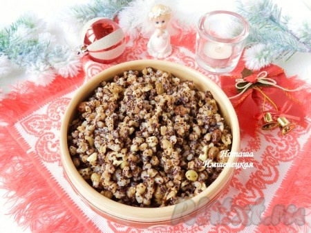 Рождественская кутья из пшеницы