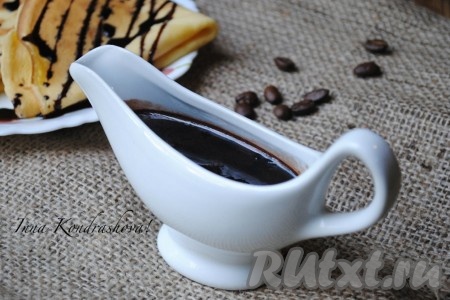 Рецепт шоколадного сиропа 